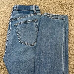 Abercrombie 90’s slim straight ultra high rise jeans-curve love